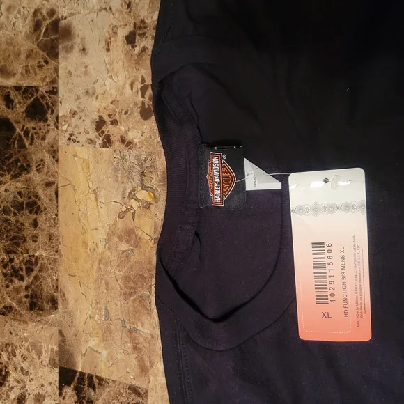 Harley-Davidson Black T-Shirt for Men - Picture 3 of 6